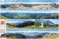 Preview: Gipfelpanorama, Alpenpanorama, Wanderkarte Nationalpark Kalkalpen West