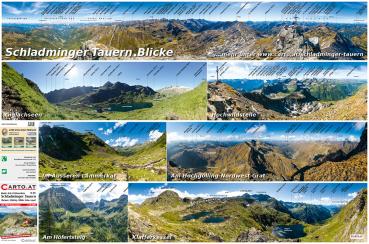 Gipfelpanorama, Alpenpanorama, Schladminger Tauern