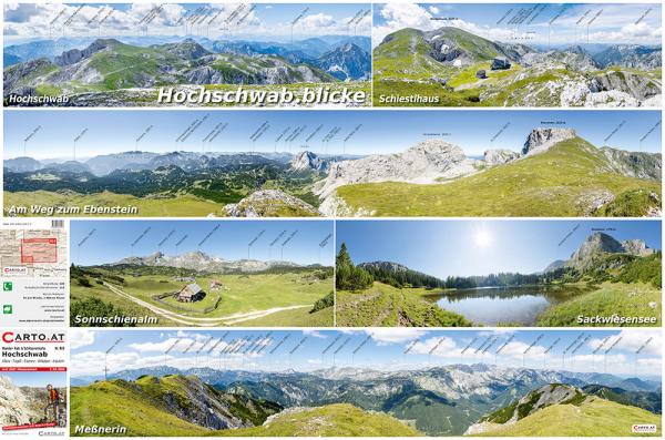 Gipfelpanorama, Alpenpanorama, Hochschwab
