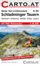 ﻿Wanderkarte Schladminger Tauern 1:35.000: Obertauern Schladming Naturpark Sölktäler Krakau Lessach